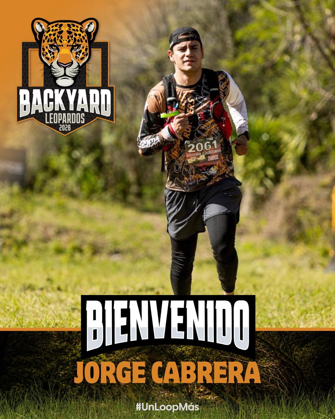 Bienvenido Jorge Cabrera